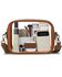 Image #5 - Wrangler Women's Clear Stadium Crossbody Bag, Brown, hi-res