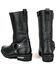 Image #4 - Milwaukee Leather Women's 11" Classic Harness Boots - Square Toe, Black, hi-res
