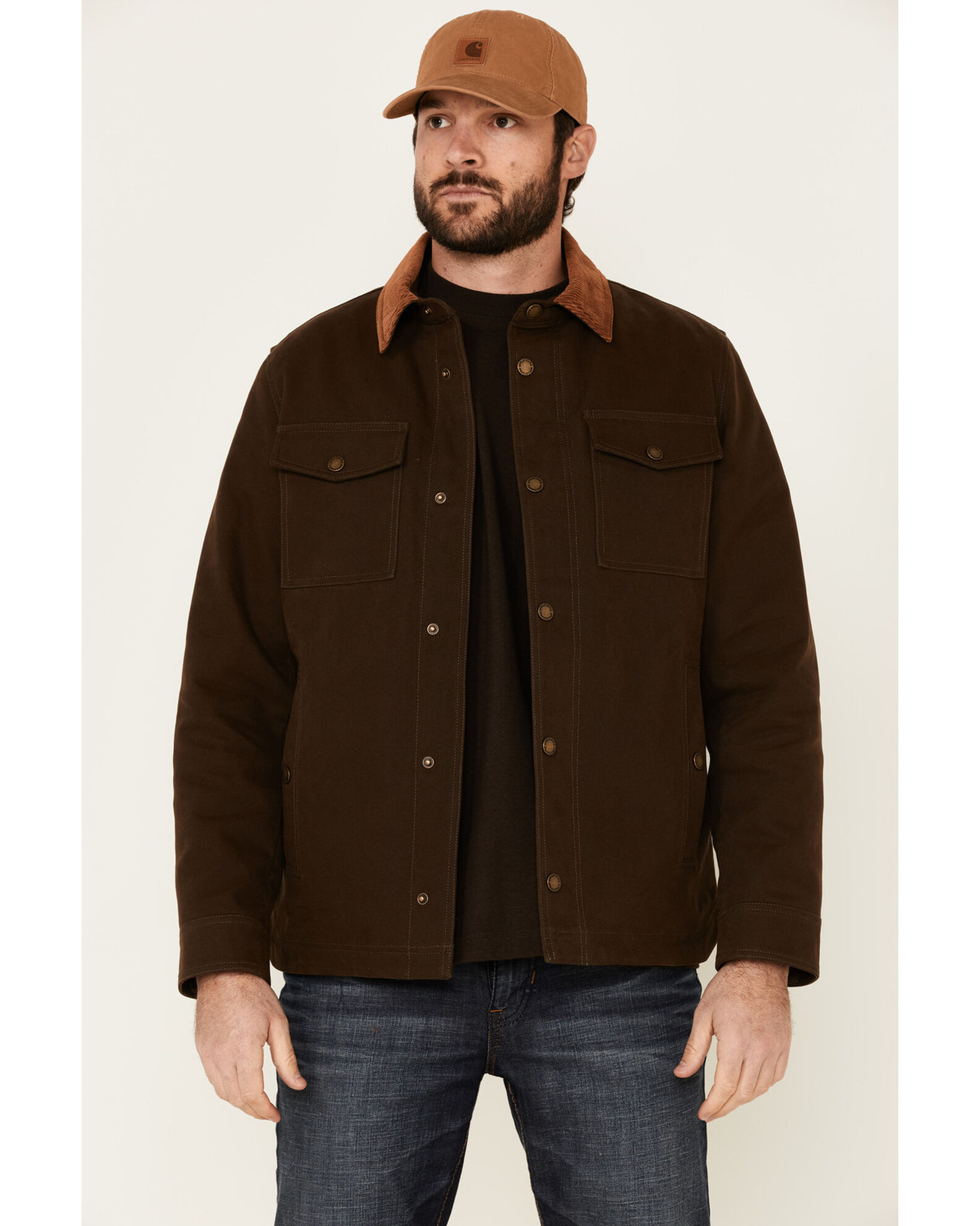 Olive shirt jacket mens top