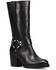 Image #1 - Frye Women's Jean Harness Fashion Boots - Round Toe, Black, hi-res