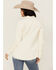 Image #4 - Rock & Roll Denim Women's Corduroy Long Sleeve Snap Shirt, Cream, hi-res