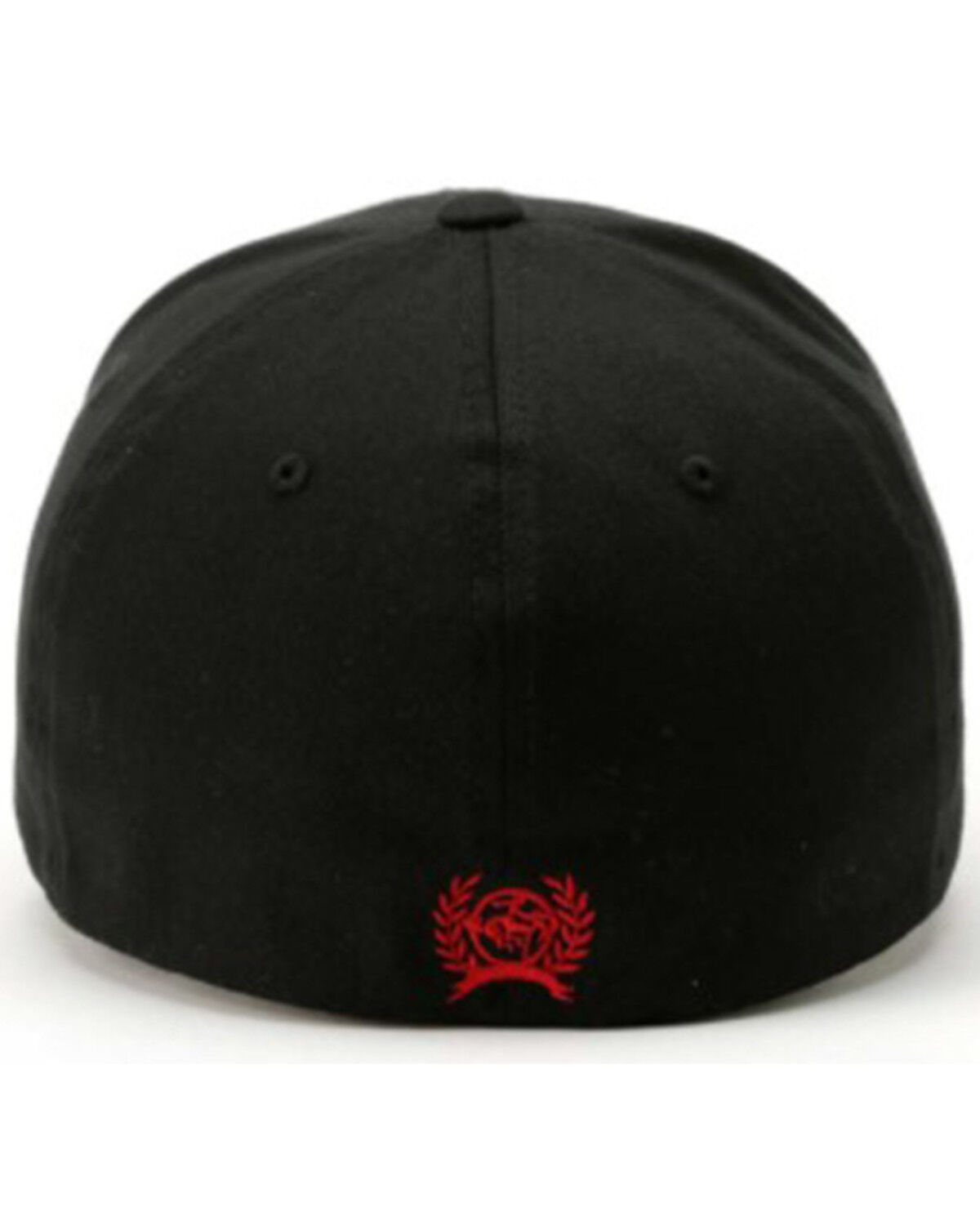 Image #2 - Cinch Men's Southwestern Print Patch Ball Cap, Black, hi-res