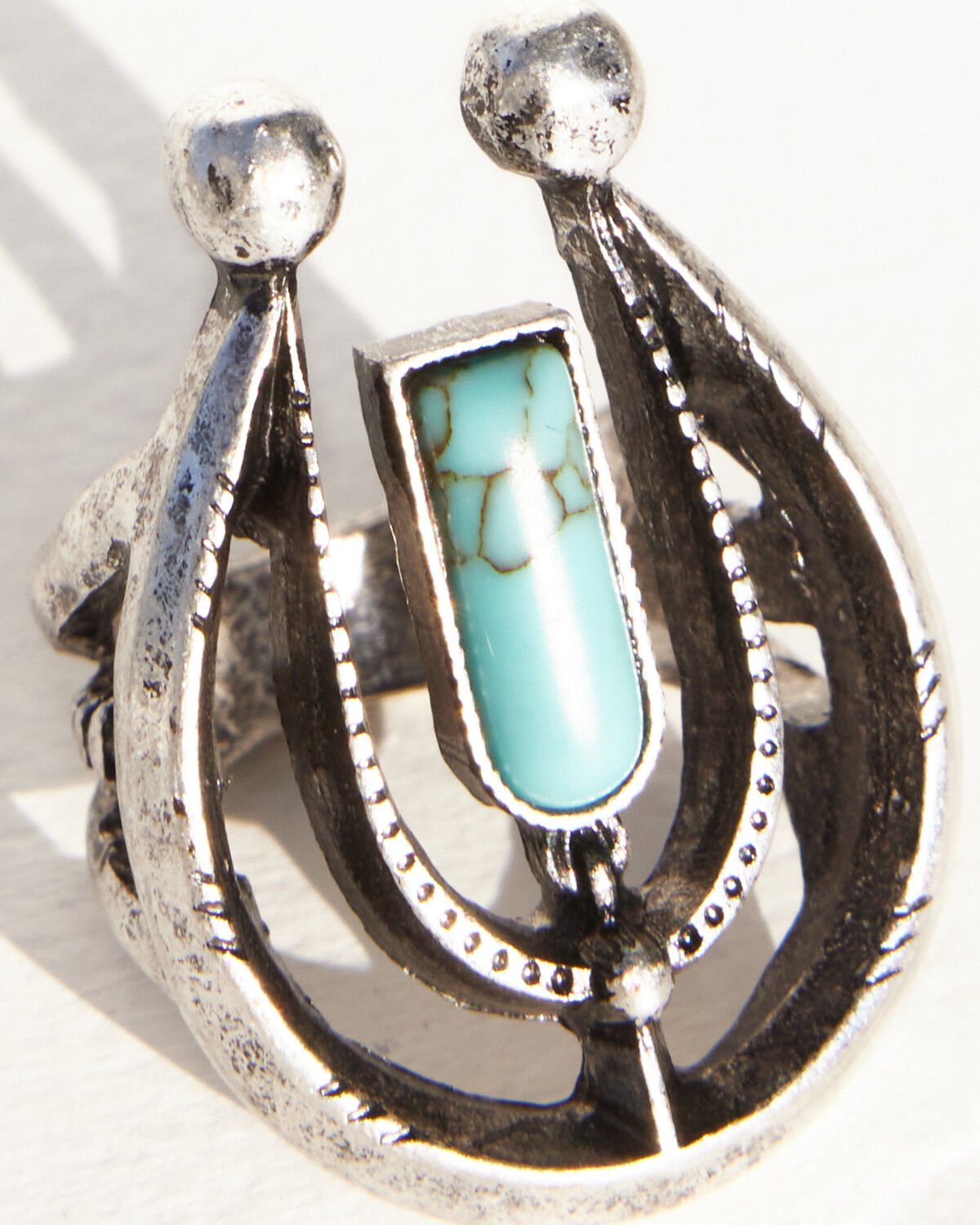 Image #2 - Shyanne Women's Rodeo Sunset Statement Ring, Turquoise, hi-res