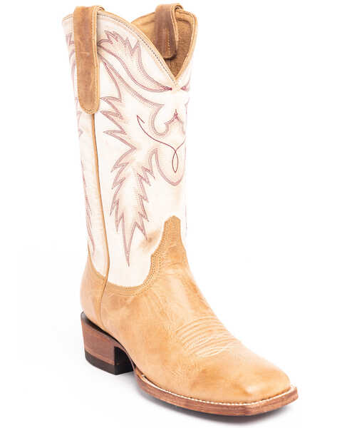 Image #1 - Idyllwind Women's Bold Western Performance Boots - Broad Square Toe, Tan, hi-res