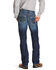 Ariat Men's M5 Ryley Slim Stackable Straight Leg Work Jeans - Big, Blue, hi-res