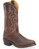 Image #1 - Double-H Men's 12" Western Work Boots - Steel Toe, , hi-res