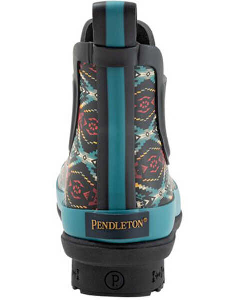 Image #3 - Pendleton Women's Carico Lake Chelsea Rain Boots - Round Toe, Black, hi-res