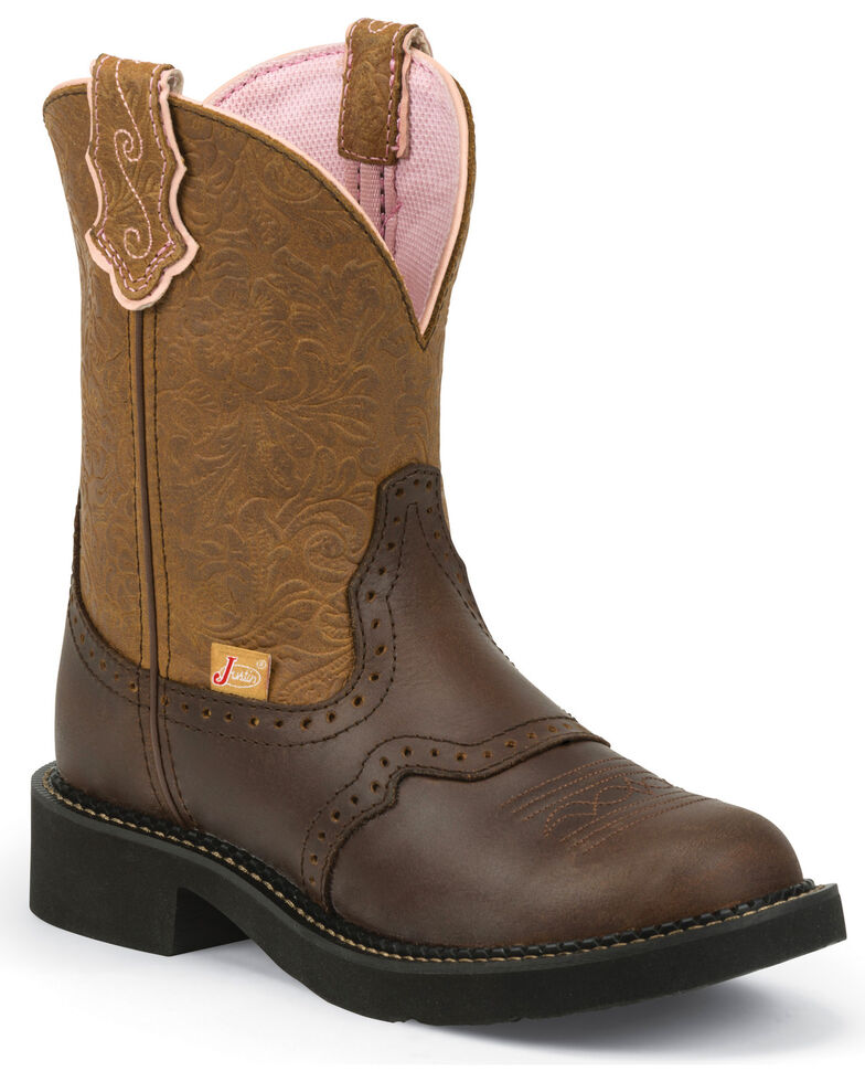justin gypsy boots round toe