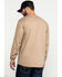 Cody James Men's FR Logo Long Sleeve Stretch Work Shirt , Beige/khaki, hi-res