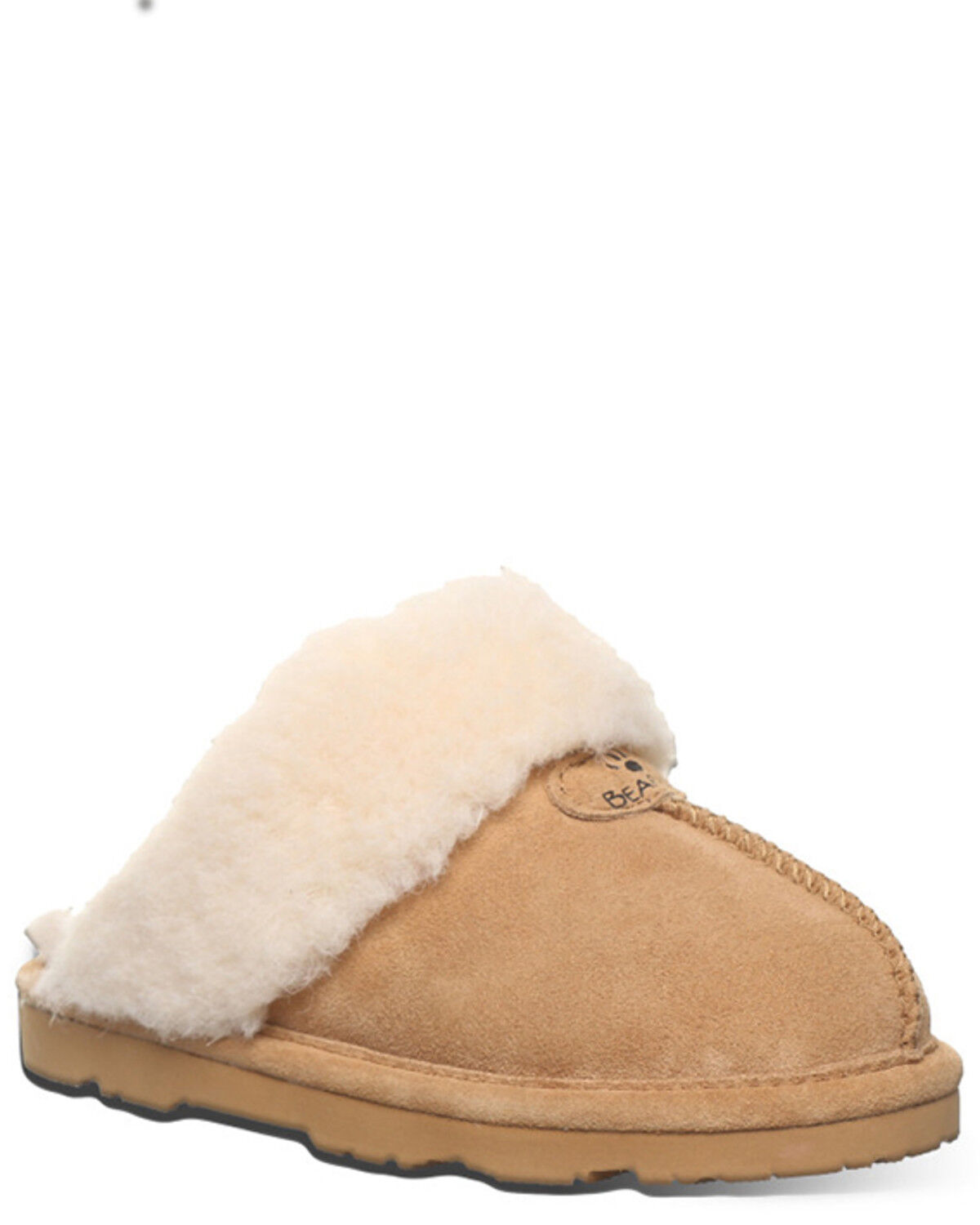 Image #1 - Bearpaw Girls' Loki Slippers, Chestnut, hi-res