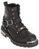 Image #1 - Harley Davidson Women's Becky Moto Boots - Round Toe, Black, hi-res