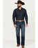 Image #1 - Wrangler Retro Men's Dellwood Medium Wash Relaxed Bootcut Stretch Denim Jeans, Medium Wash, hi-res