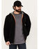 Image #3 - Hawx Men's Zip Front Hooded Zip Jacket, Black, hi-res