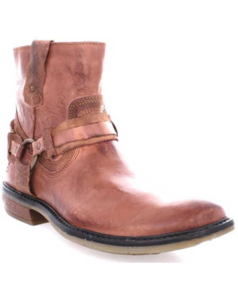 Image #1 - Roan by Bed Stu Men's Native II Western Casual Boots - Square Toe, Cognac, hi-res