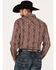 Image #4 - Moonshine Spirit Men's Sundays Best Paisley Stripe Snap Western Shirt, Rust Copper, hi-res