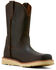 Image #1 - Ariat Men's Rambler Recon Western Boots - Broad Square Toe, Dark Brown, hi-res