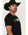 Image #2 - RANK 45&reg; Men's Rosarito Mexico Logo Short Sleeve Graphic T-Shirt, Black, hi-res