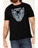 Moonshine Spirit Men's Firebird Graphic Short Sleeve T-Shirt , Black, hi-res