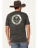 Ariat Men's Camo Ring Short Sleeve Graphic T-Shirt , Charcoal, hi-res