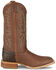 Image #2 - Justin Men's Boston Western Boots - Square Toe, Brown, hi-res