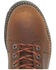 Image #4 - Wolverine Men's Brown Hellcat Waterproof Work Boots - Soft Toe, Brown, hi-res