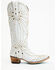 Image #2 - Boot Barn X Lane Women's Exclusive Sparks Fly Satin Pearl Western Bridal Boots - Snip Toe, White, hi-res