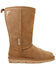 Image #1 - Superlamb Women's Argali Suede Leather Pull On Casual Boots - Round Toe , Brown, hi-res
