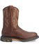 Image #2 - Ariat Men's H2O Workhog Western Work Boots - Composite Toe, Copper, hi-res