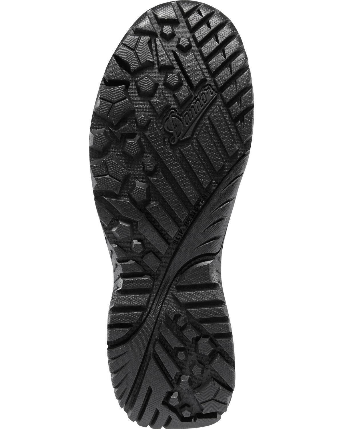Image #2 - Danner Men's Black Scorch Side-Zip 6" Tactical Boots - Round Toe, Black, hi-res