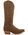 Image #2 - Black Star Women's Addison Suede Tall Western Boots - Snip Toe , Brown, hi-res