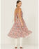 Image #3 - Molly Bracken Women's Floral Tie-Back Midi Dress, , hi-res