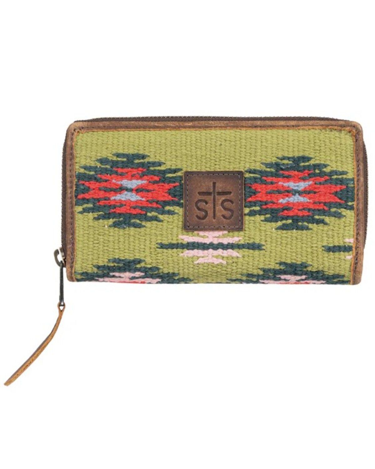 Image #1 - STS Ranchwear By Carroll Women's Baja Dreams Ladies Bifold Wallet, Rust Copper, hi-res