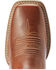 Ariat Women's Odessa Stretchfit Performance Western Boots - Broad Square Toe , Brown, hi-res