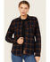 Image #1 - Lucky Brand Workwear Women's Canyon Plaid Print Long Sleeve Button-Down Flannel Work Shirt, , hi-res
