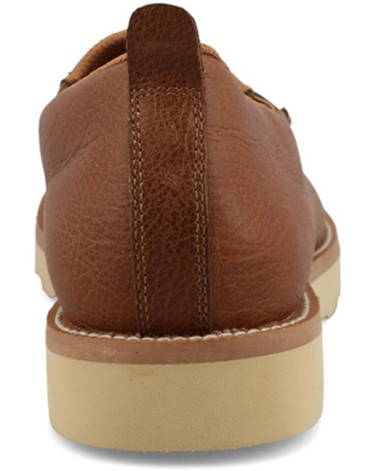 Image #5 - Twisted X Men's Wedge Sole Slip-On Casual Shoes - Moc Toe, Brown, hi-res