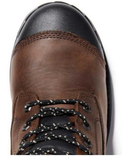 Timberland Men's Boondock Waterproof Work Boots - Composite Toe, Brown, hi-res