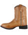 Image #3 - Cody James Toddler Boys' Showdown Western Boots - Round Toe, Tan, hi-res