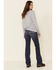 Image #1 - Ariat Women's Boot Barn Exclusive Durastretch FR Whipstitch Bootcut Jeans, Blue, hi-res