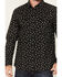 Image #3 - Moonshine Spirit Men's Good Vibes Floral Long Sleeve Snap Western Shirt, Black, hi-res