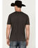 Image #4 - Moonshine Spirit Men's Bottle Lines Short Sleeve Graphic T-Shirt, Charcoal, hi-res