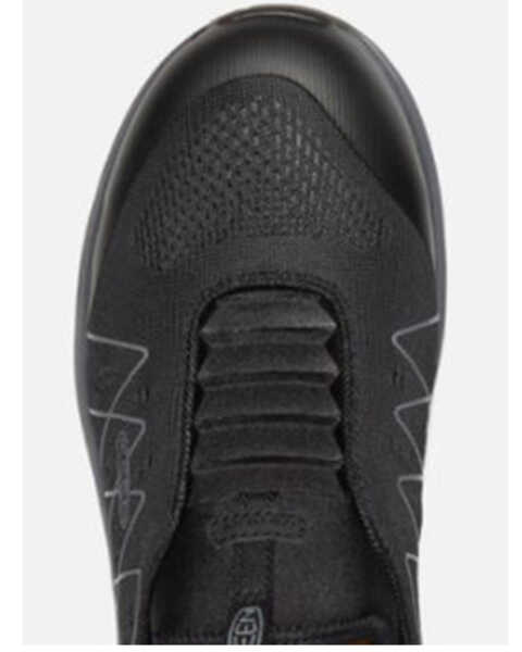Image #3 - Keen Men's Vista Energy Shift Slip-On Work Sneakers - Carbon Toe, Black, hi-res