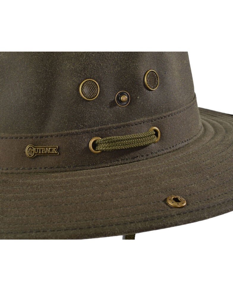 Outback Trading Co. Oilskin River Guide Hat Sheplers