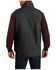 Image #2 - Carhartt Men's Washed Duck Sherpa Lined Mock Neck Work Vest , Black, hi-res