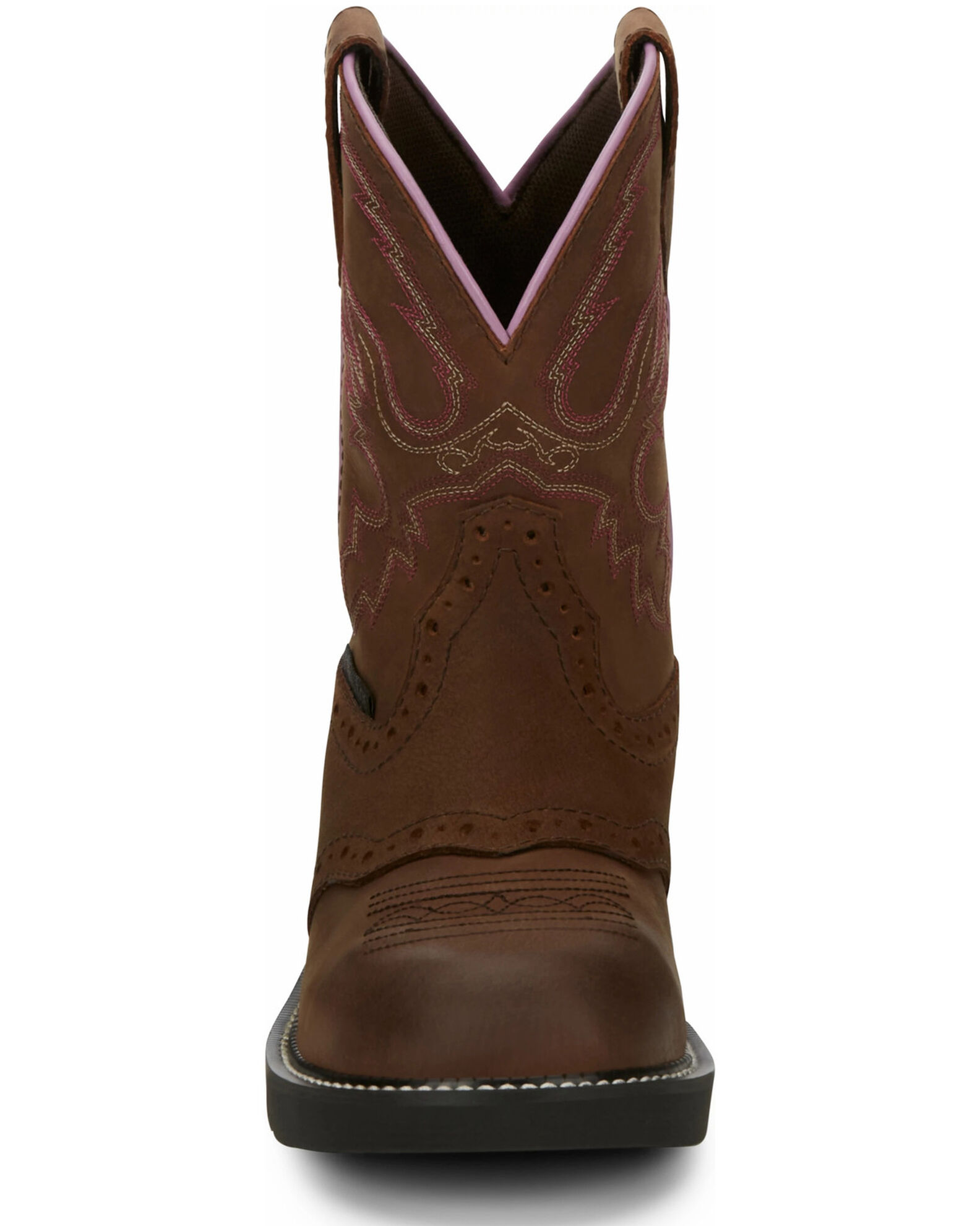 Womens steel toe justin boots 2025