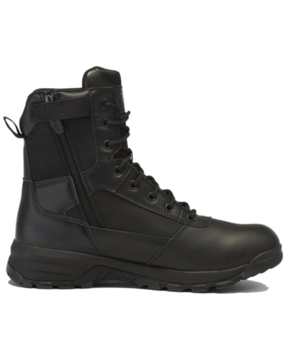 Image #2 - Belleville Men's 8" Spear Point Waterproof Side-Sip Tactical Boots - Composite Toe, Black, hi-res