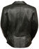 Image #3 - Milwaukee Leather Women's Braid & Stud Leather Jacket - 4X, Black, hi-res