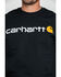 Carhartt Men's Signature Logo Graphic Short Sleeve Work T-Shirt , Black, hi-res