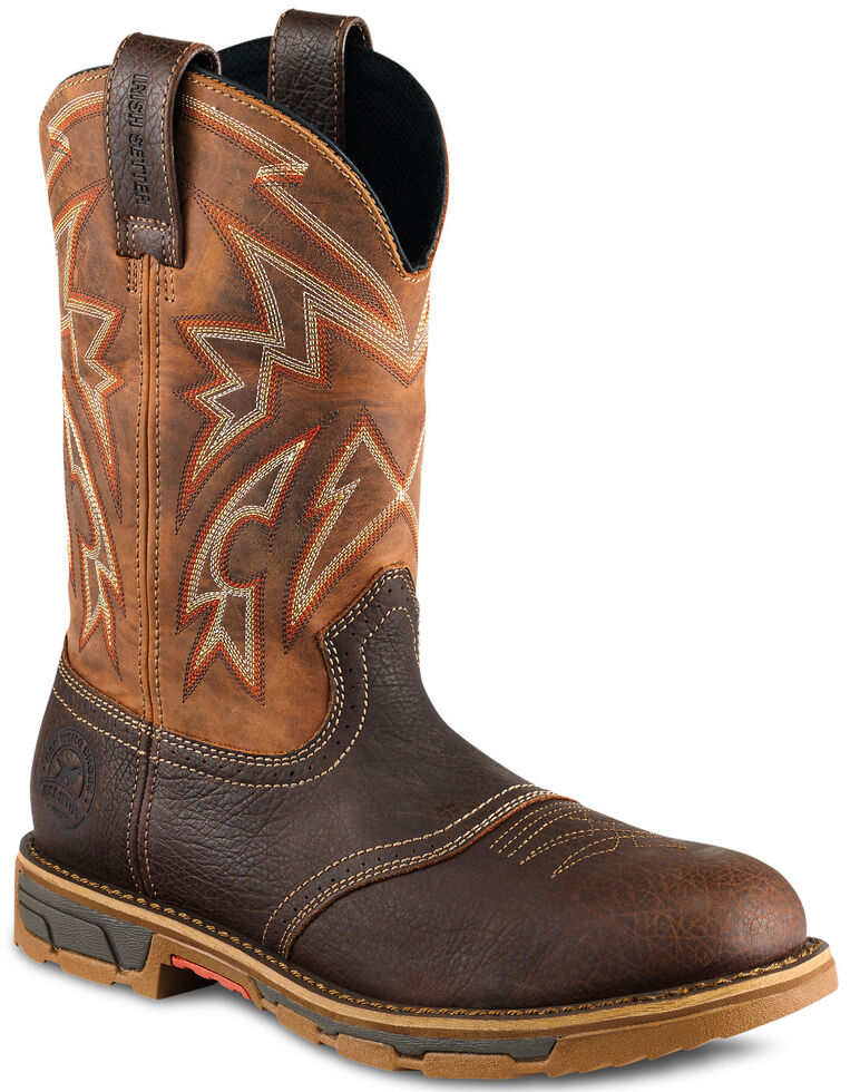 irish setter square toe cowboy boots