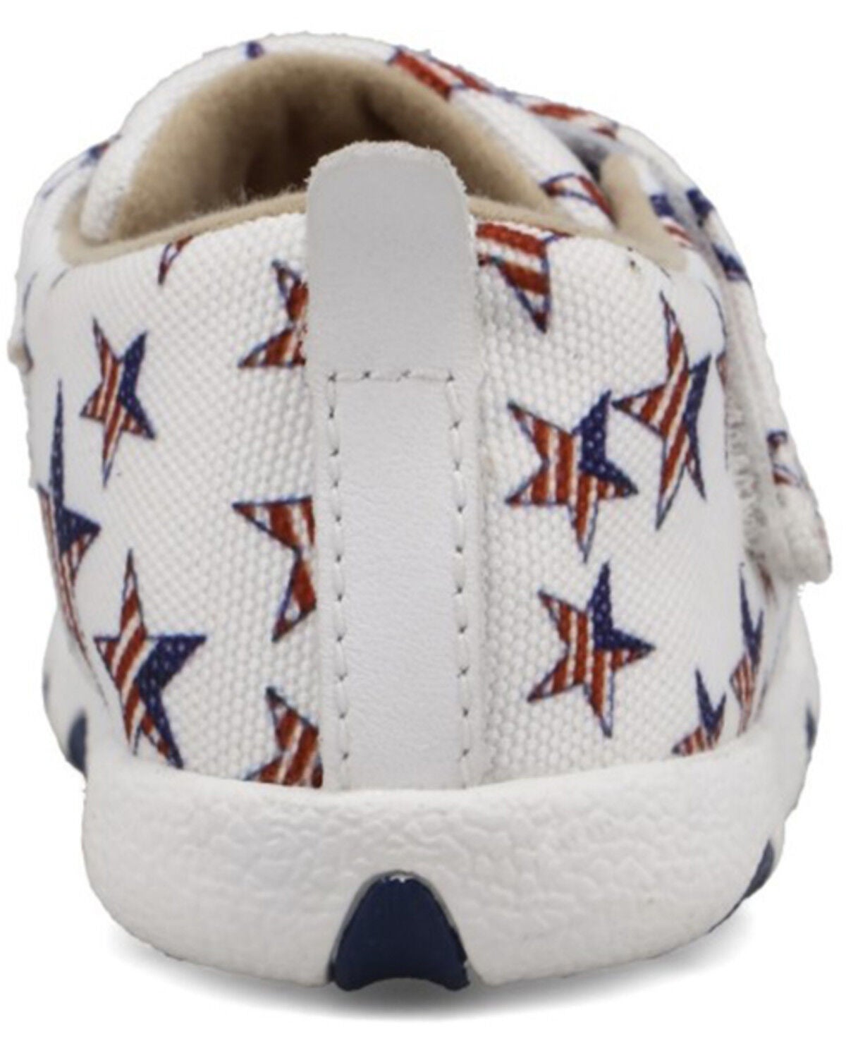 Image #5 - Twisted X Infant Boys' Patriotic Driving Moc Casual Shoes, Red/white/blue, hi-res