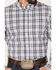 Image #3 - Cody James Men's Tonight Small Plaid Print Button-Down Western Shirt , White, hi-res